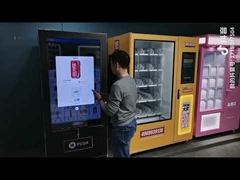 Convenience Store Advertising Vending Machine With 55''LCD Screen And Conveyor Belt