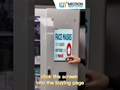 Adjustable Channel Width Custom Vending Machines With  21.5 Inches Screen