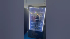 جاهزة للشحن إلى الولايات المتحدة، الشاشة مدفونة وآلة البيع لديها تجربة أفضل