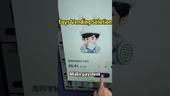 حل بيع الألعاب، آلة بيع عالية الجودة مع مصعد لتسليم ألعاب IP #machine vending