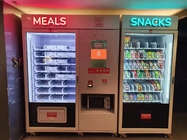 Combo Meal Snack Vending Machine Custom Micron Smart Vending With Microwave And Cooling System