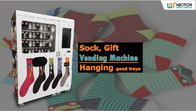 Hanging Goods Tray Custom Vending Machine For Shoes Clothes Socks