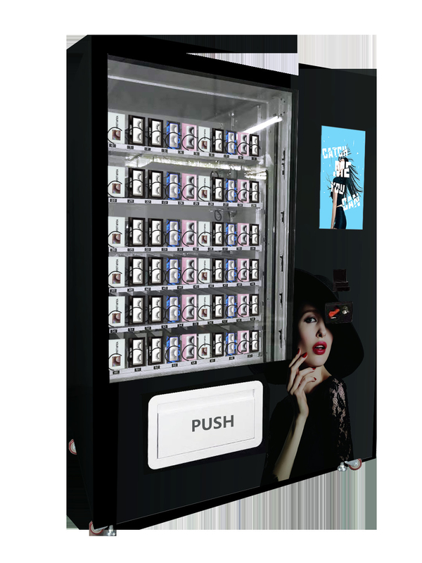 آلة بيع مستحضرات التجميل رمش ذات سعة كبيرة مع شاشة إعلانات في مركز التسوق