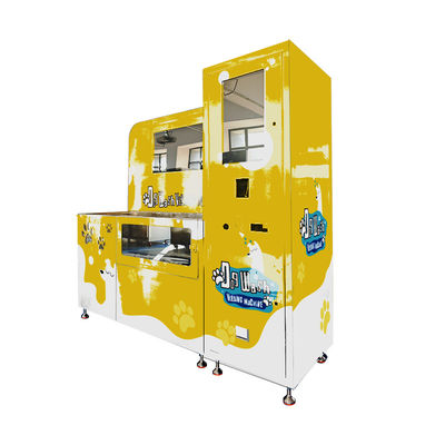 آلة غسيل الكلاب ذاتية الخدمة مع شامبو وبلسم