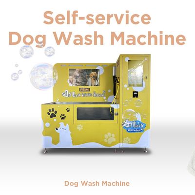 غسيل الكلاب النظيف في متناول يدك تخصيص آلة البيع W2000*D663*H1800 مم مع خيارات الشامبو