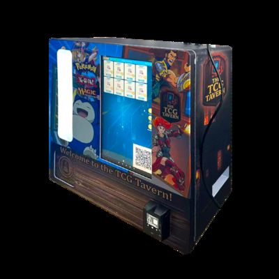 آلة بيع ثلاجة ذكية مثبتة على الحائط مع شاشة لمس 21.5 بوصة ونظام تشغيل أندرويد 11.1