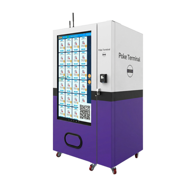 Engaging Toy Vending Machine with Large Advertising Display to Capture Customer Attention and Increase Sales in Entertainment Venues