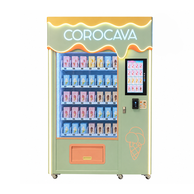 Commercial Ice Cream Vending Machine for Sale with Elevator Delivery and Ultra Low Temperature Freezing
