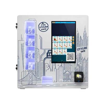 Smart Wall-Mounted Vape Vending Machine Ultra-Compact Automated E-Cigarette Retail Platform