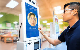 Face ID Payment آلات البيع المخصصة للغة الإنجليزية ميكرون