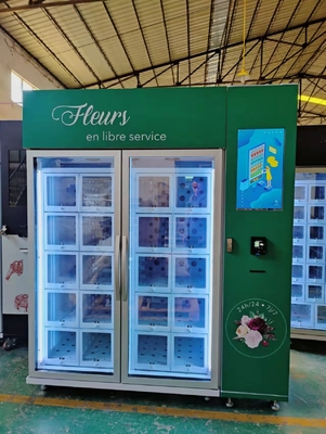 Extra Large Bouquet Fresh Flower Vending Machine R290 Environmental Friendly Refrigerant